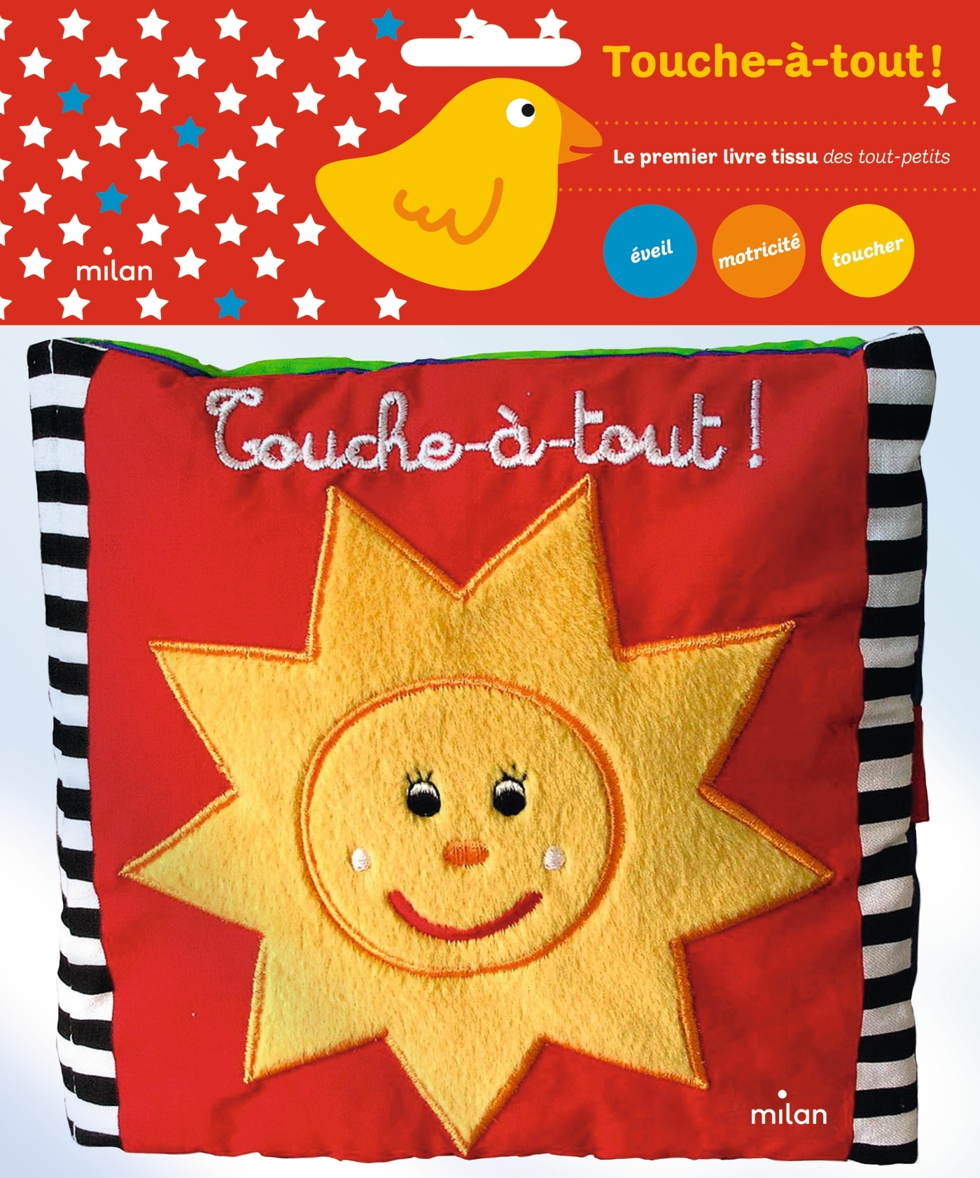 TOUCHE-A-TOUT - LIVRE EN TISSU