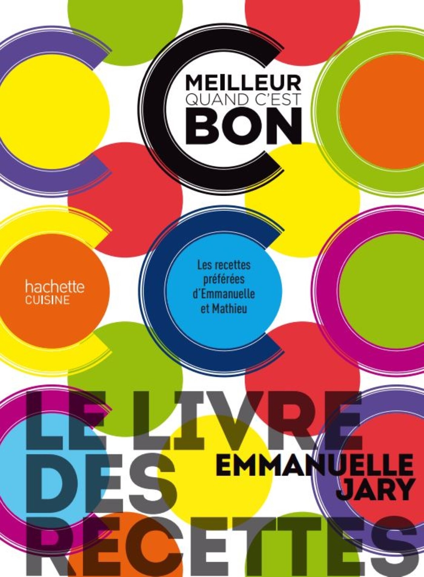 LE LIVRE DES RECETTES C'EST MEILLEUR QUAND C'EST BON - LES RECETTES PREFEREES D'EMMANUELLE ET MATHIE