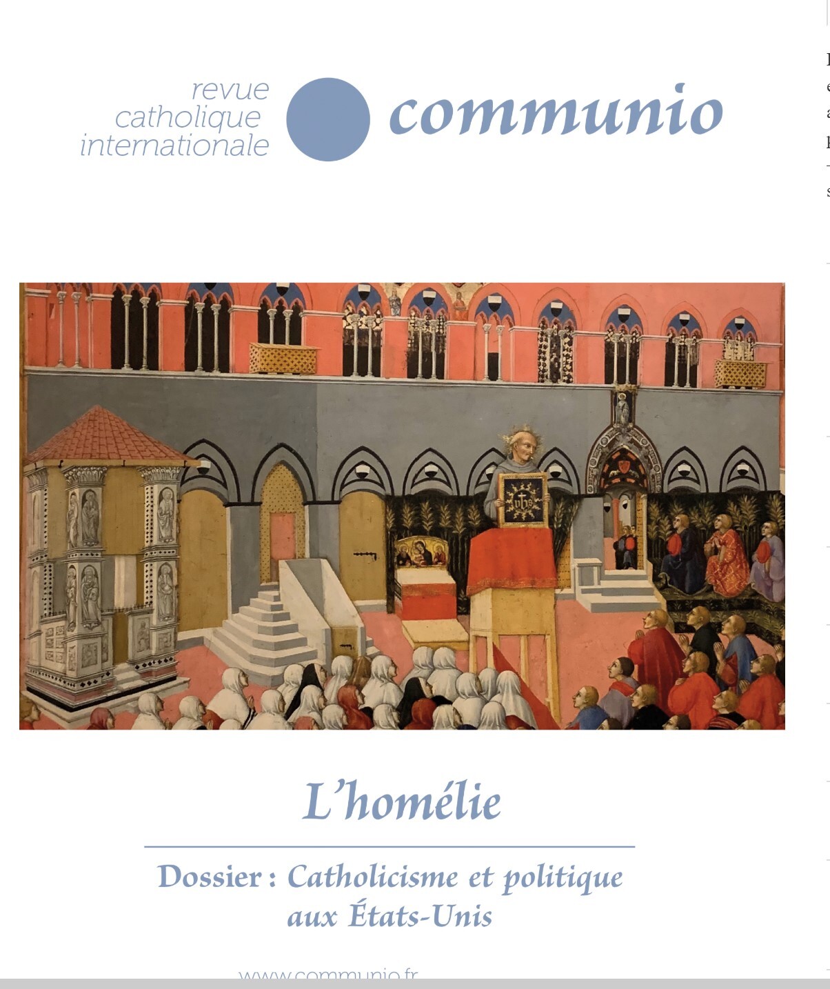 L'HOMELIE