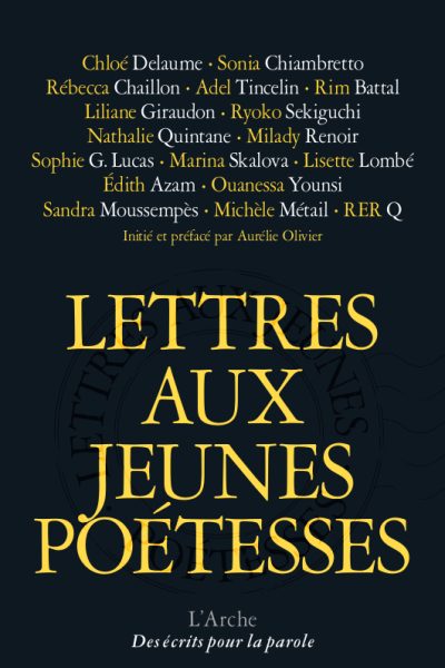 LETTRES AUX JEUNES POETESSES