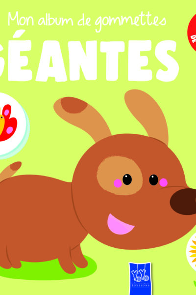 3+ - MON ALBUM DE GOMMETTES GEANTES