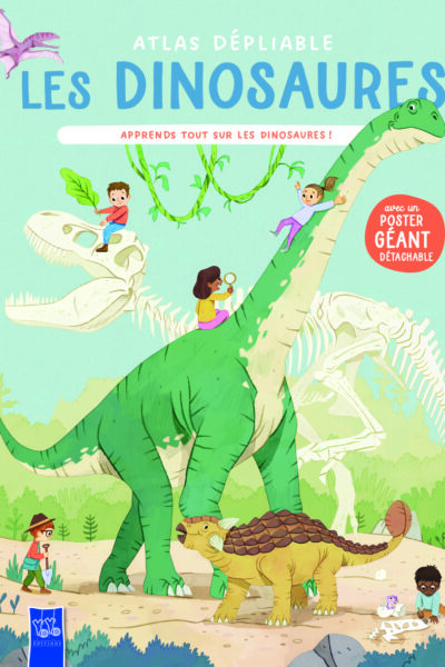LES DINOSAURES / ATLAS DEPLIABLE