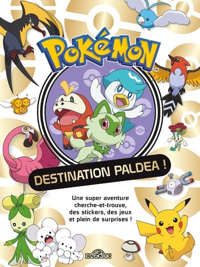POKEMON, DESTINATION PALDEA ! MON LIVRE COLLECTOR