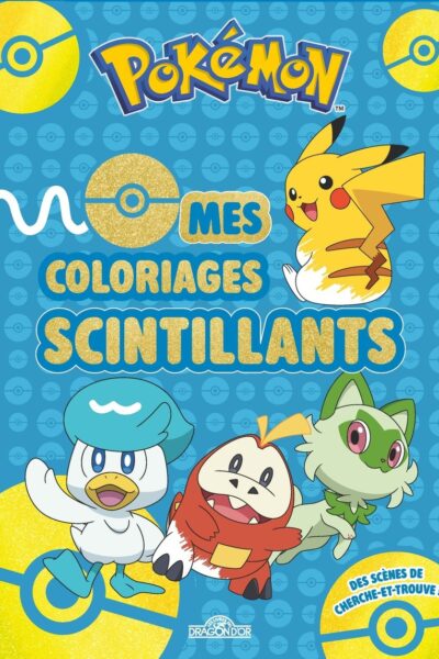 POKEMON - MES COLORIAGES SCINTILLANTS
