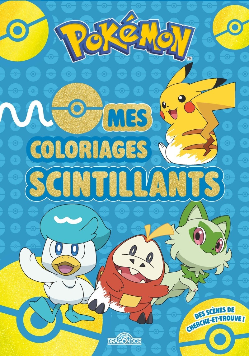 POKEMON - MES COLORIAGES SCINTILLANTS