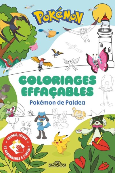 POKEMON - COLORIAGES EFFACABLES
