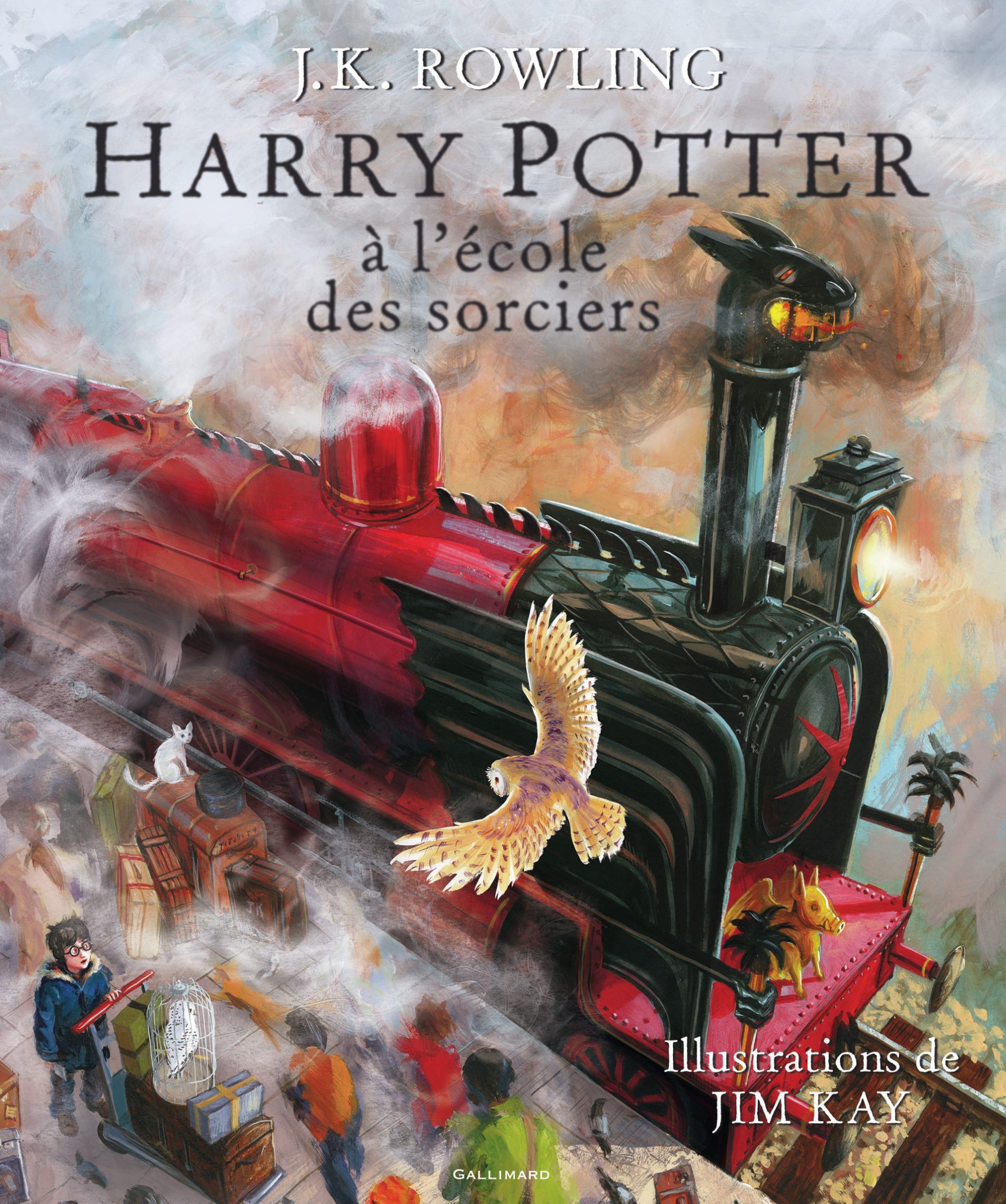 HARRY POTTER A L'ECOLE DES SORCIERS - VERSION ILLUSTREE