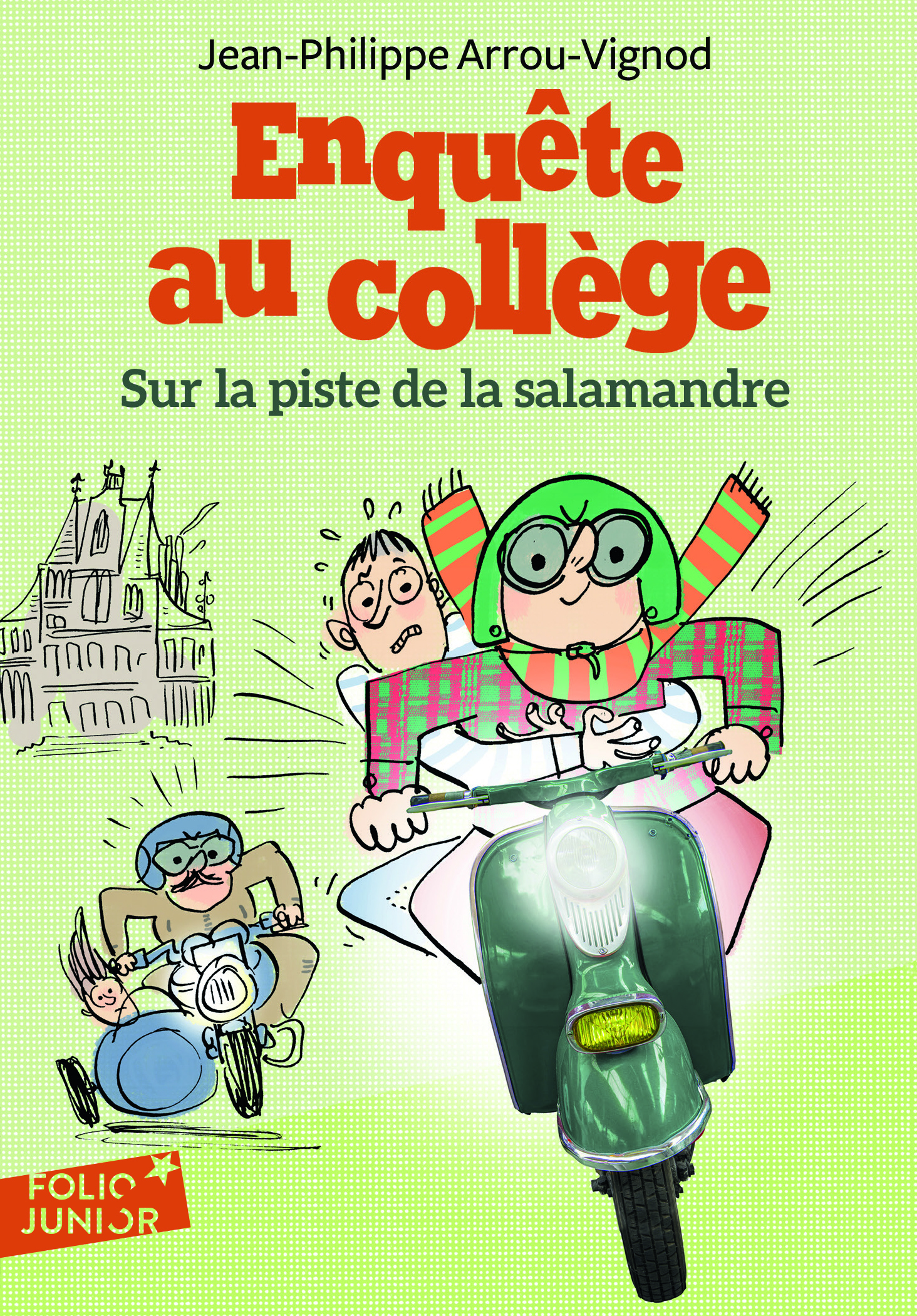SUR LA PISTE DE LA SALAMANDRE 753 ENQUETE AU COLLEGE