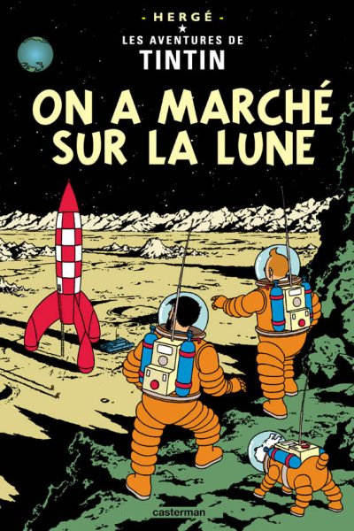 TINTIN T17 ON A MARCHE SUR LA LUNE