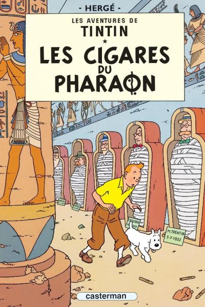 TINTIN T04 LES CIGARES DU PHARAON