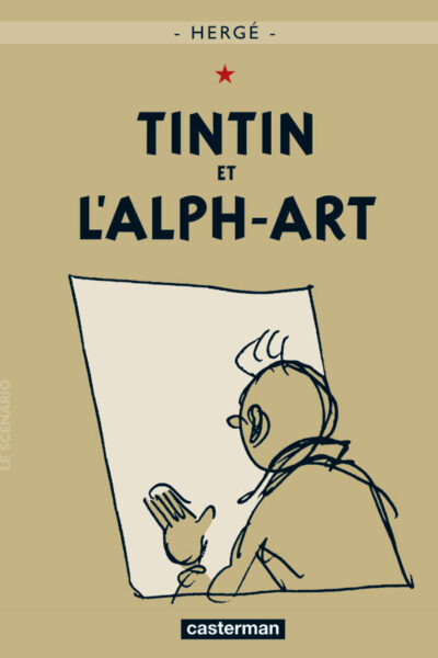 TINTIN T24 TINTIN ET L'ALPH-ART PETIT FORMAT COULEURS