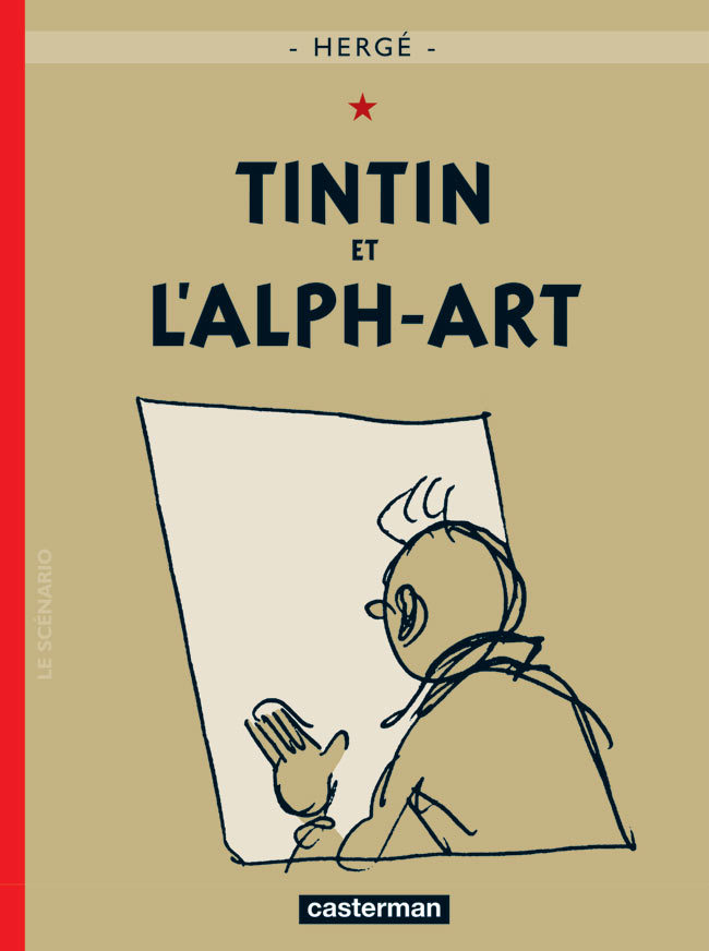 TINTIN T24 TINTIN ET L'ALPH-ART PETIT FORMAT COULEURS