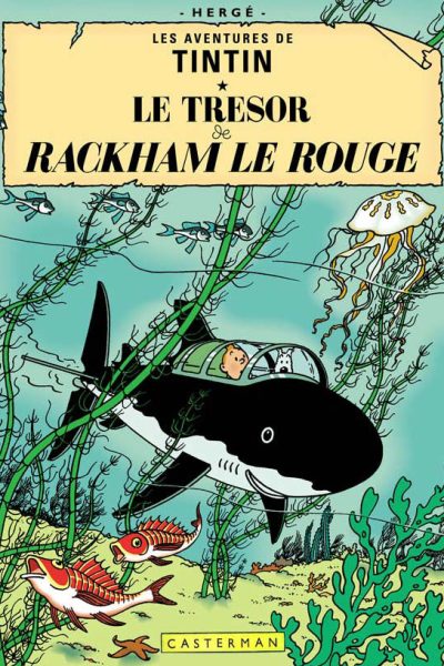 TINTIN T12 LE TRESOR DE RACKHAM LE ROUGE