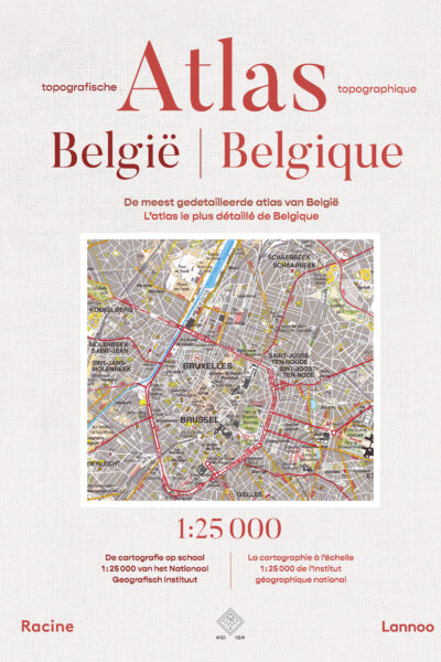 TOPOGRAFISCHE ATLAS VAN BELGIË/ATLAS TOPOGRAPHIQUE DE BELGIQUE