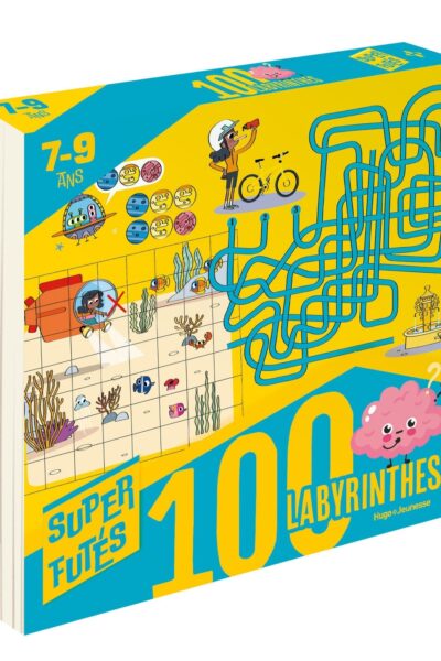 100 LABYRINTHES POUR SUPER FUTES 7-9 ANS