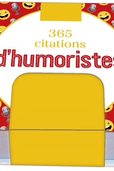 MINIMANIAK 365 CITATIONS D'HUMORISTES - MINI CALENDRIER