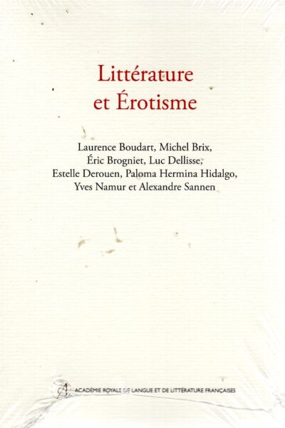 LITTERATURE ET EROTISME