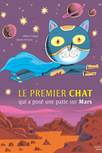 LE PREMIER CHAT QUI A POSE UNE PATTE SUR MARS
