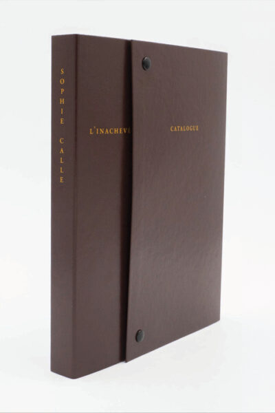 CATALOGUE RAISONNE DE L'INACHEVE