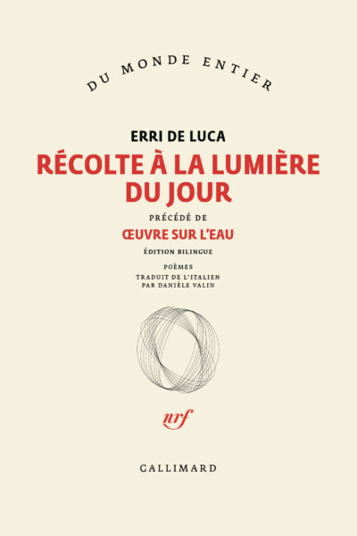RECOLTE A LA LUMIERE DU JOUR