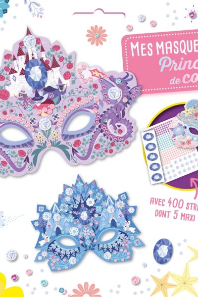 MES MASQUES EN STRASS - PRINCESSES DE CONTES
