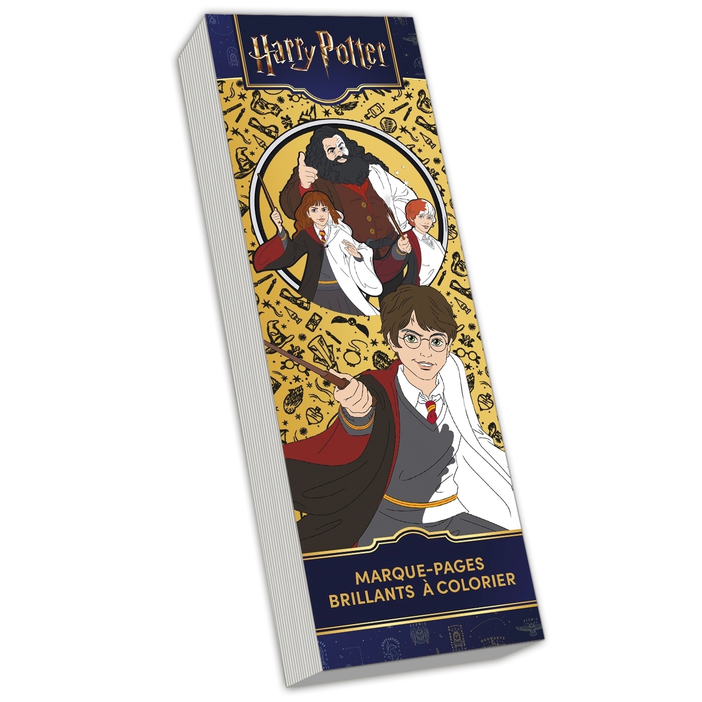 HARRY POTTER - MARQUE-PAGES BRILLANTS A COLORIER - NOUVELLE EDITION