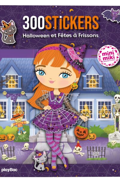 MINIMIKI - MES 300 STICKERS HALLOWEEN ET FÊTES A FRISSONS