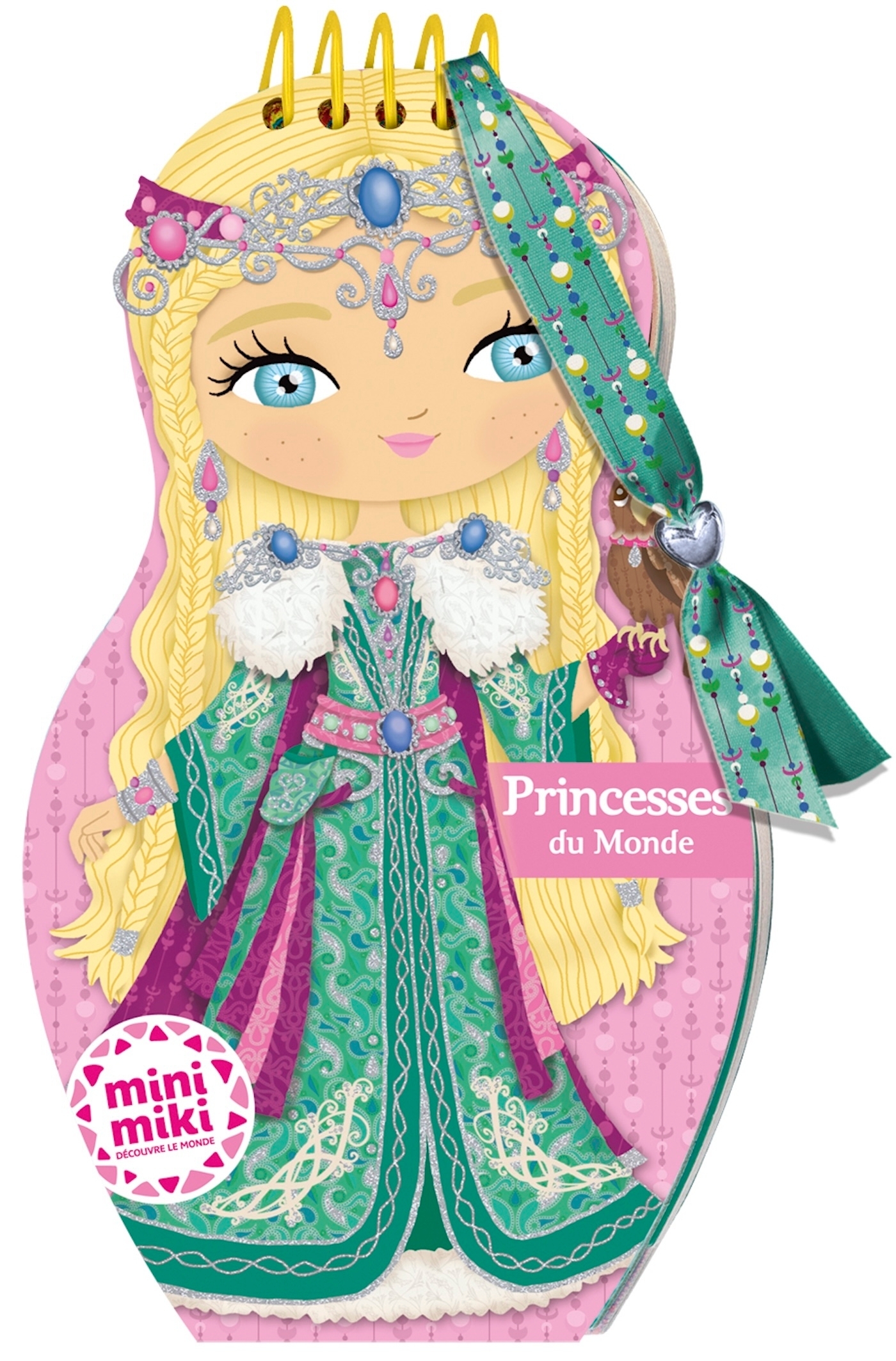 MINIMIKI - CARNET CREATIF - PRINCESSES DU MONDE