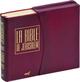 BIBLE JERUSALEM - POCHE VINYL BORDEAUX SOUS ETUI