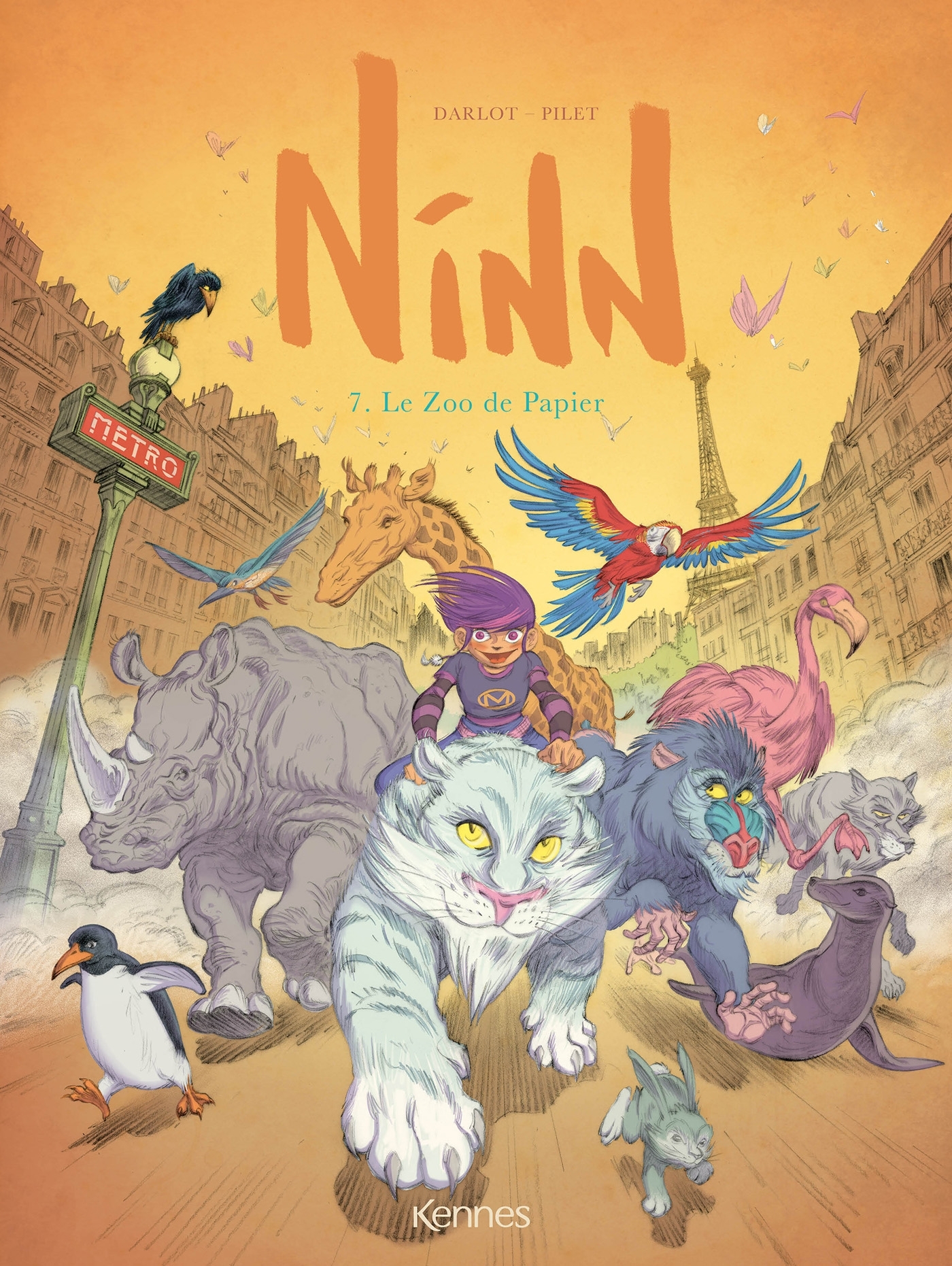 NINN T07 UN ZOO DE PAPIER