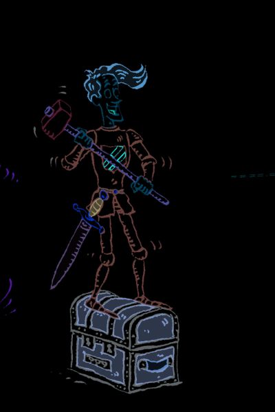 JULES LE CHEVALIER AGACANT