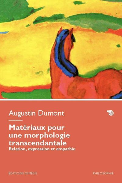 MATERIAUX POUR UNE MORPHOLOGIE TRANSCENDANTALE