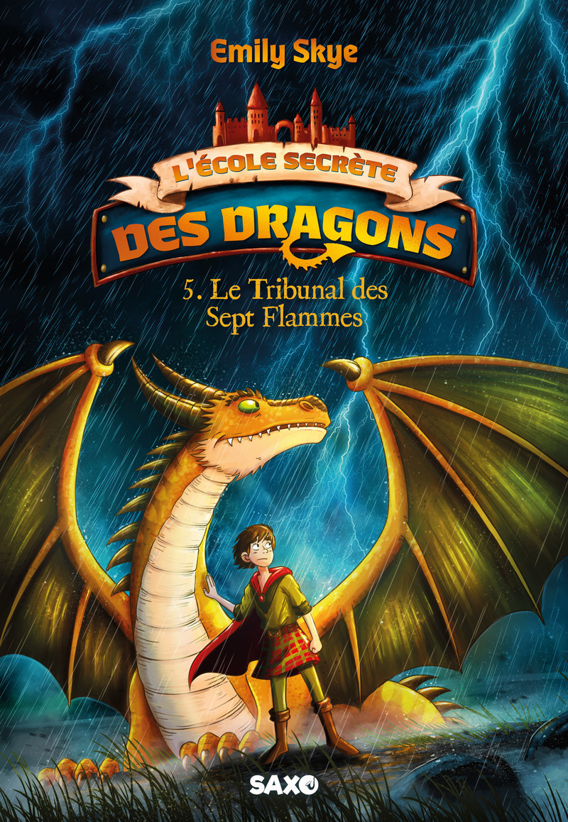L'ÉCOLE SECRETE DES DRAGONS T05 LE TRIBUNAL DES SEPT FLAMMES