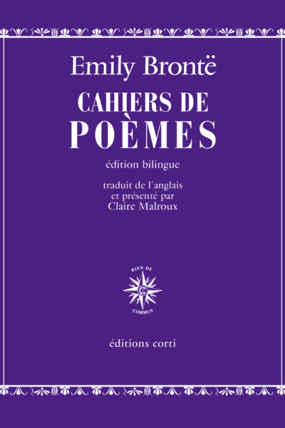 CAHIERS DE POEMES - EDITION BILINGUE