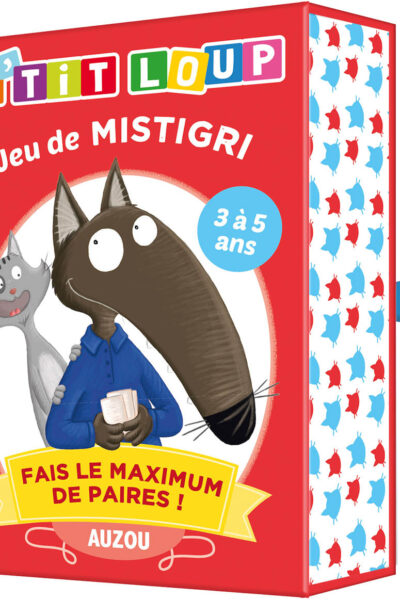 P'TIT LOUP - JEU DE MISTIGRI - FAIS LE MAXIMUM DE PAIRES !