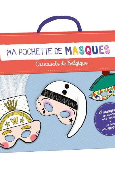 MA POCHETTE DE MASQUES  CARNAVALS DE BELGIQUE