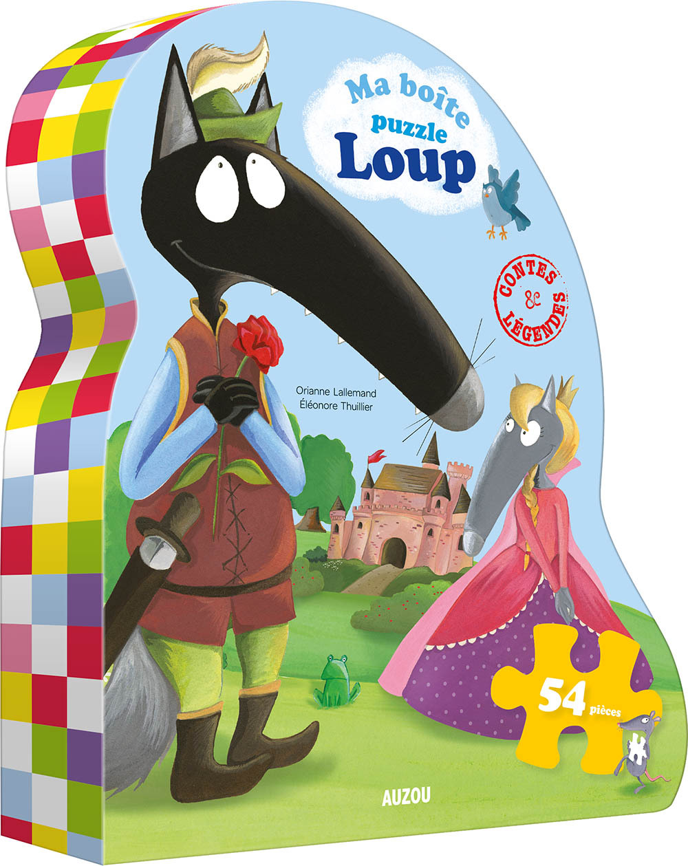 BOITE PUZZLE DU LOUP N 2