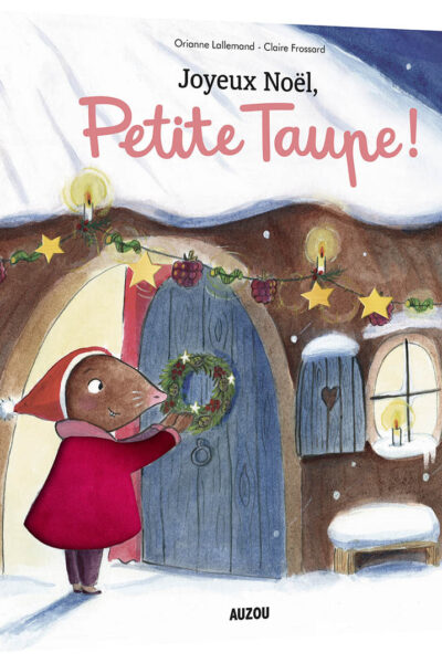 JOYEUX NOEL, PETITE TAUPE - TOUT-CARTON A TOUCHER