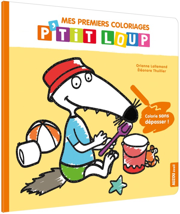MES PREMIERS COLORIAGES P TIT LOUP LES VACANCES