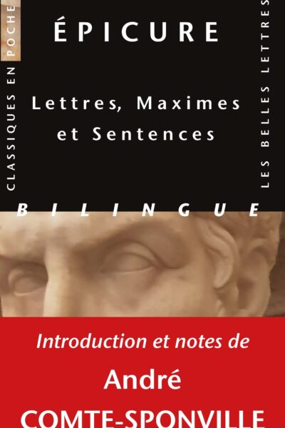 LETTRES, MAXIMES ET SENTENCES - EDITION BILINGUE