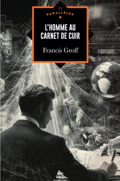 HOMME AU CARNET DE CUIR
