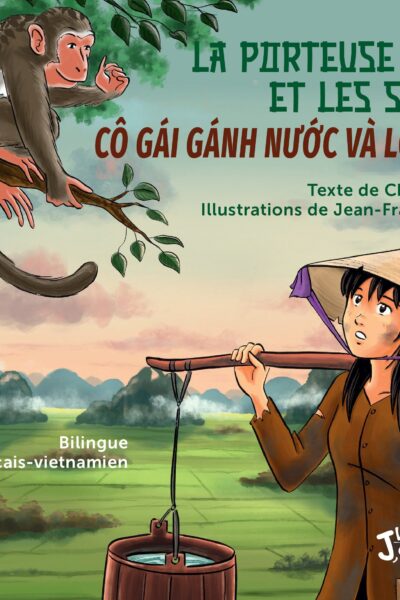 PORTEUSE EAU ET LES SINGES