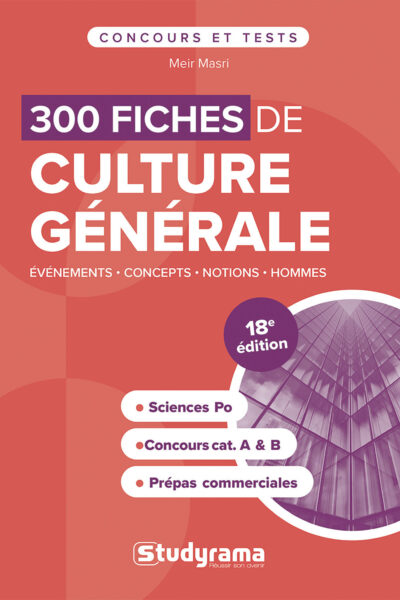 300 FICHES DE CULTURE GENERALE