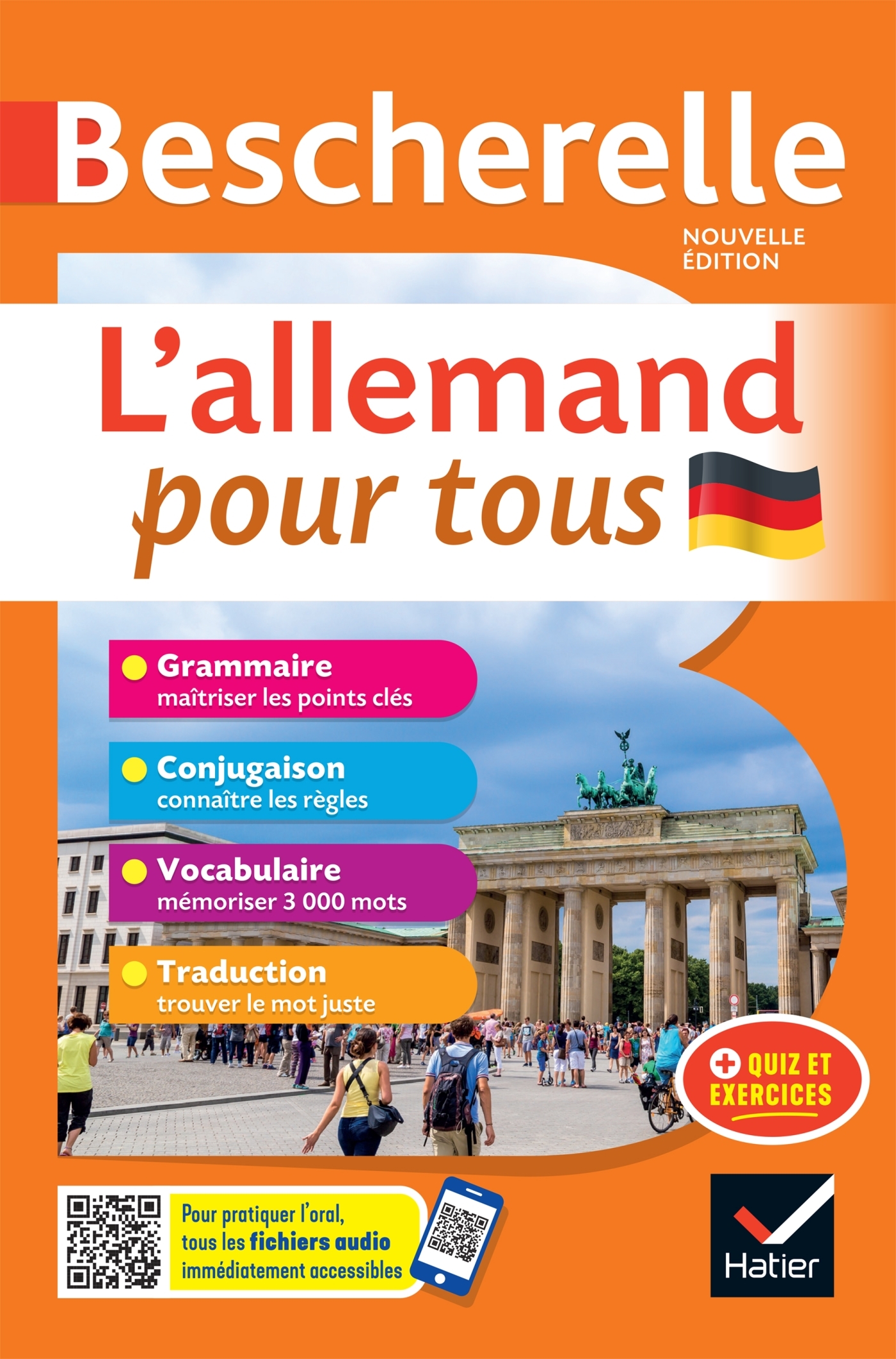 BESCHERELLE L'ALLEMAND POUR TOUS NOUVELLE EDITION GRAMMAIRE, CONJUGAISON, VOCABULAIRE