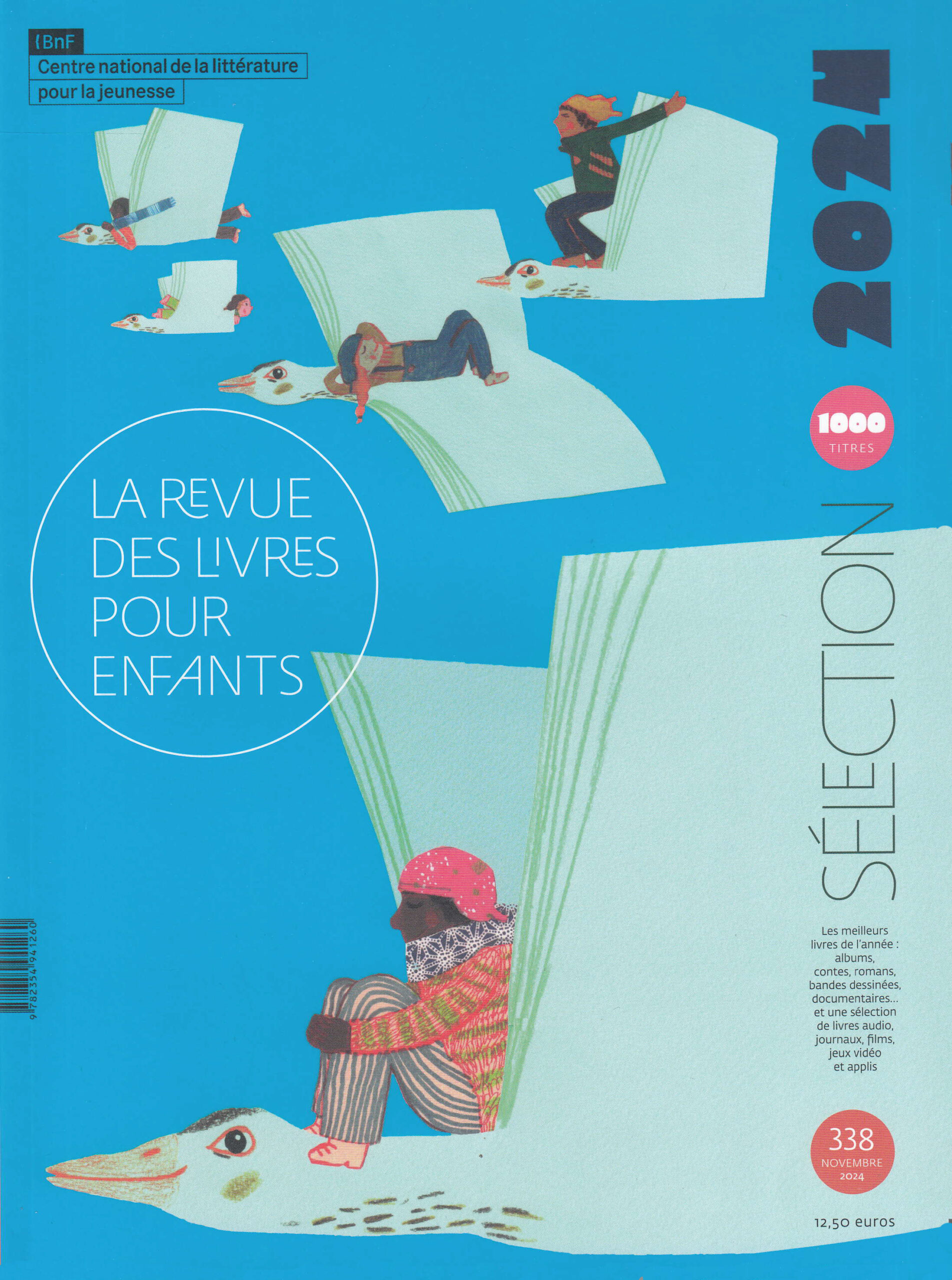 REVUE DES LIVRES POUR ENFANTS SELECTION ANNUELLE 1000 LIVRES 2024