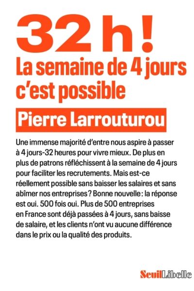 32H ! LA SEMAINE DE 4 JOURS, C'EST POSSIBLE
