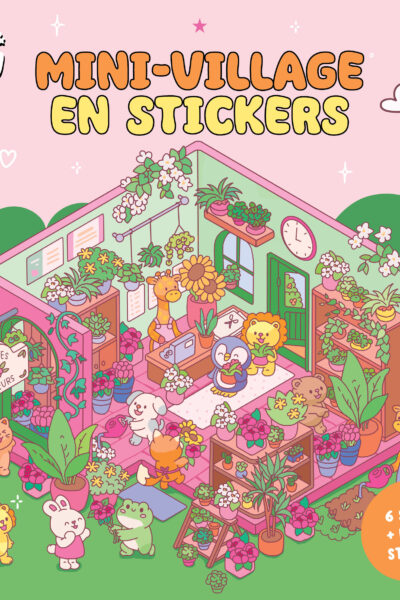SIMPLE ET COSY - MINI VILLAGE EN STICKERS