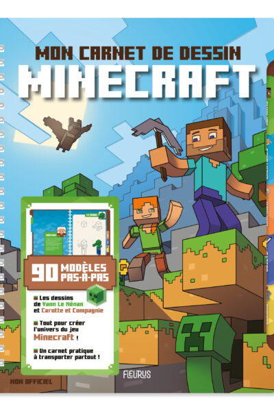 MINECRAFT - 90 MODELES EN PAS-A-PAS