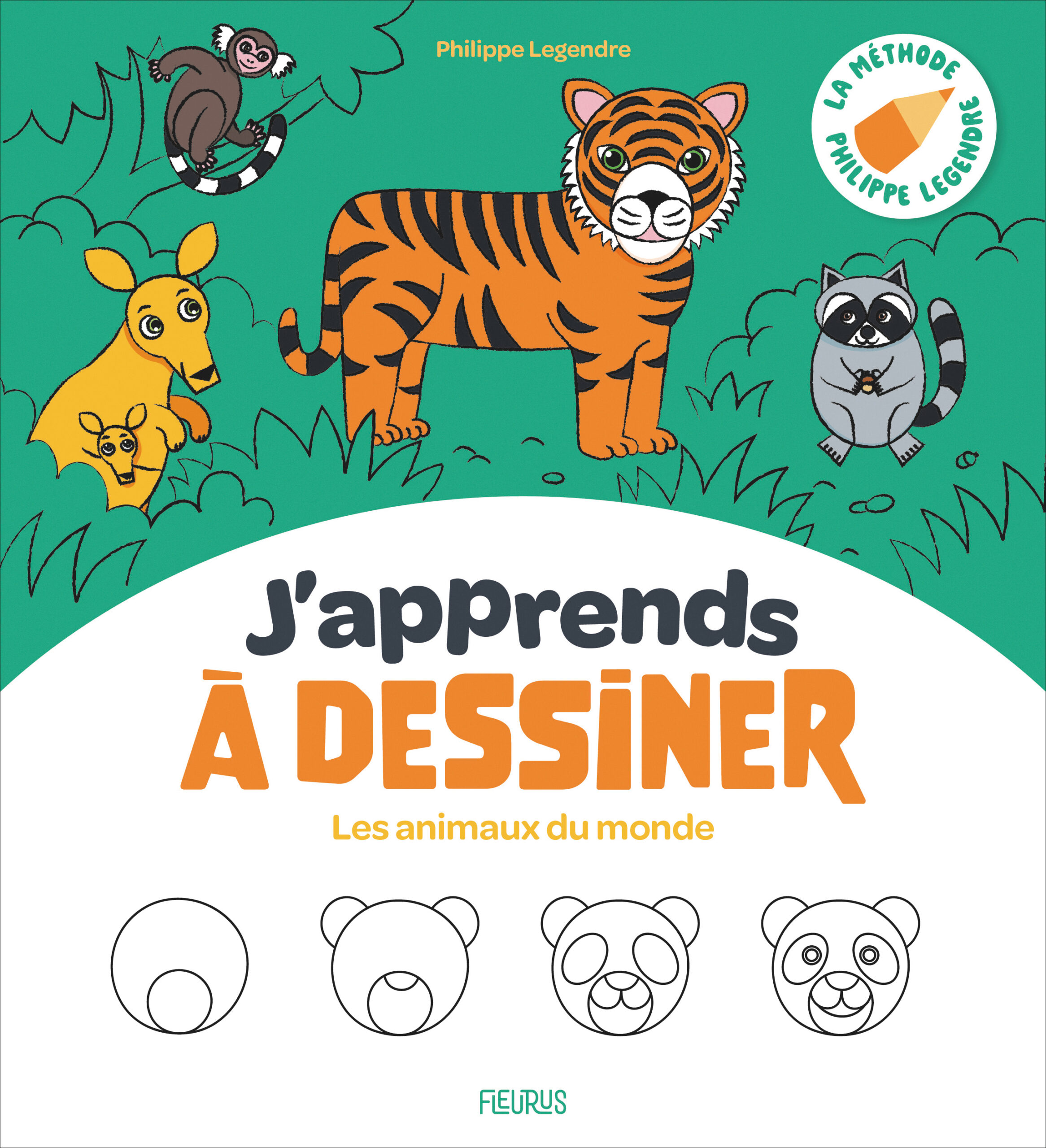 J'APPRENDS A DESSINER T10 ANIMAUX DU MONDE