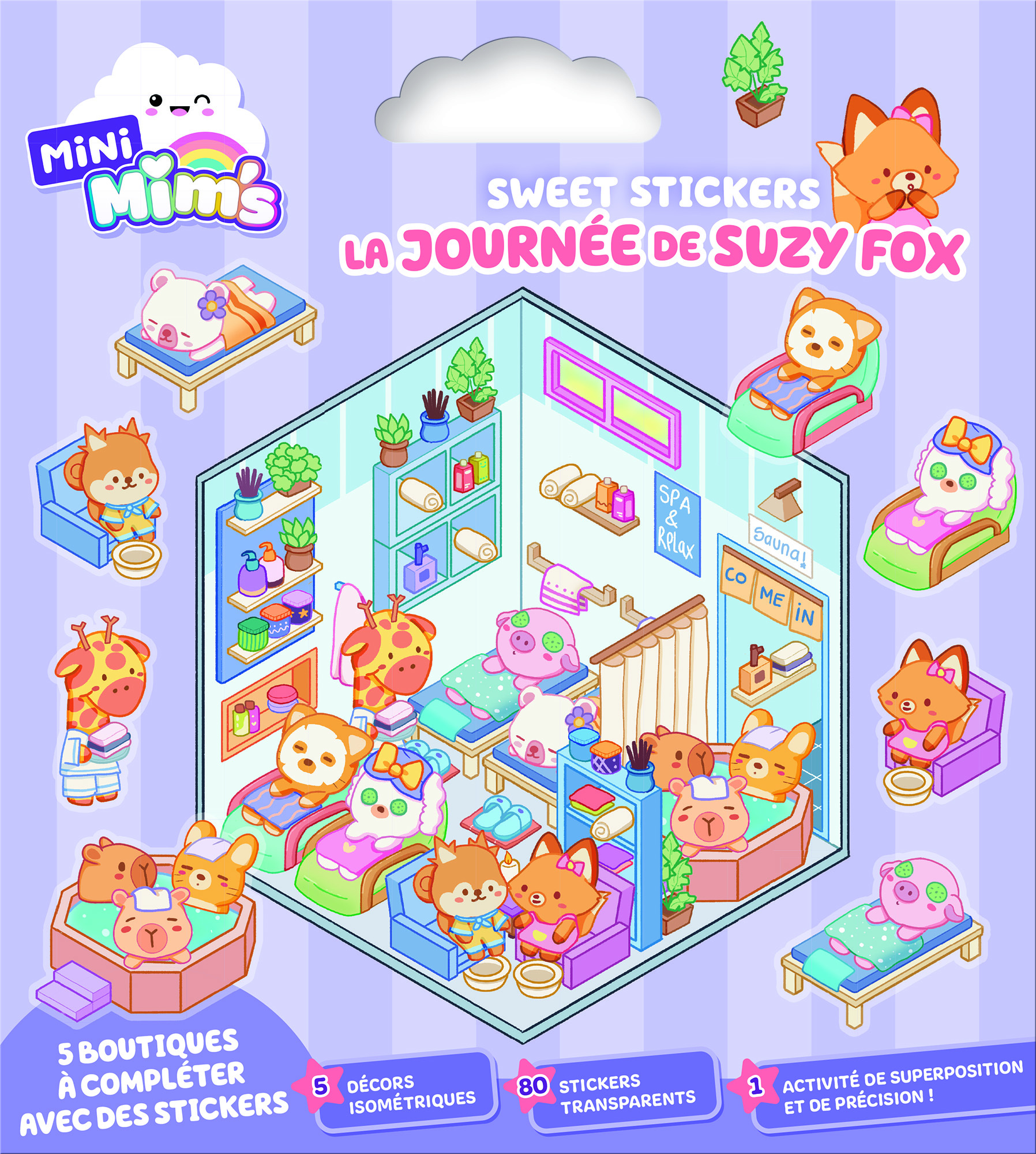 SWEET STICKERS - LA JOURNEE DE SUZIE FOX